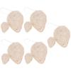 Angoily 10pcs Walnut Facial Cleaning Sponge Gentle Exfoliating Tool for Daily Face Washing Compact and Portable for Makeup Removal and Oil Control view 1