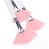 NOLITOY 12pcs Soft Facial Makeup Brush for Blending Buffing and Applying Foundation Blush Powder Fan Brushes for Women Makeup Tools view 3