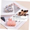 Angoily 3pcs Creative Shape Hair Clips Unique Bobby Pin Hair Decor Accessories for Women Elegant Geometric Design for Everyday Wear and Special Occasions Random Colors view 2