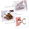 Angoily 3pcs Creative Shape Hair Clips Unique Bobby Pin Hair Decor Accessories for Women Elegant Geometric Design for Everyday Wear and Special Occasions Random Colors view 3