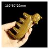 TERPON Natural Wood Wide Tooth Hair Comb Head Scalp Massage No Static Green Sandalwood Hair Pick Wooden Comb Wooden Hair Combs view 4