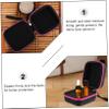 Angoily 2pcs Essential Oil Roller Case Travel Storage Pouch Carrying Bag Sturdy Lightweight Essential Oil Organizer view 4