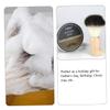 Angoily 2sets Shaving Brush and Bowl Stainless Steel Stand for Men Soft Brush for Wet Shaving Ergonomic Design for Comfortable Use for Special Occasions view 3