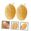 Angoily 4pcs Exfoliating Shower Brush for Body Super Soft Bath Sponge Loofah Sponge Body Scrubbers Home Bath Scrubber Shower view 2