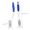 Angoily 1pc Foot Skin Remover Bath Brush Long Handle Shower Remover Scrub Brush view 2