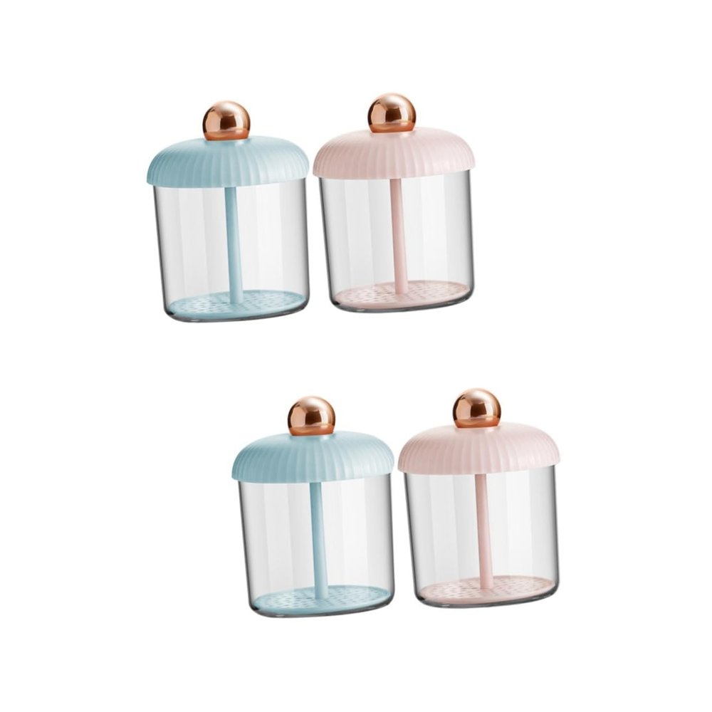 Angoily 2sets Facial Bubble Foam Maker Foam Bubble Maker Cup Easy to Use Face Wash Tool 2pcs*2
