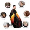 African Women Painting Art Professional Barber Cape,Polyester Hair Cutting Salon Cape,Water And Stain Resistant Apron,Cutting Hair Beard Hairdressing Cape Anti-Static Haircut,56.766.9 Inch (1 Pack) view 3