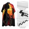 African Women Painting Art Professional Barber Cape,Polyester Hair Cutting Salon Cape,Water And Stain Resistant Apron,Cutting Hair Beard Hairdressing Cape Anti-Static Haircut,56.766.9 Inch (1 Pack) view 4