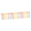 balacoo 18pcs Facial Mask Spoon Mini Makeup Spatula for Creams Easy Dispensing Mixing for Travel Lightweight Convenient for Skincare view 1