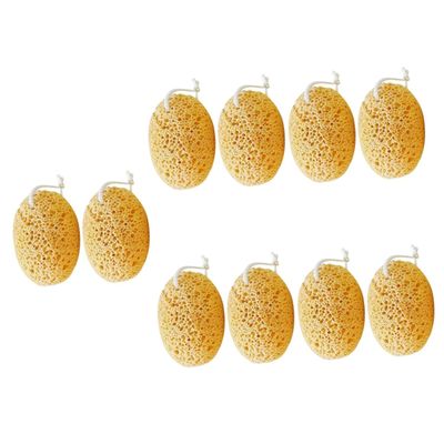 Angoily 10pcs Shower Sponges Super Soft Exfoliating Bath Sponge Bath Scrubber Body for Shower Gentle Massage Replacement for Old Broken