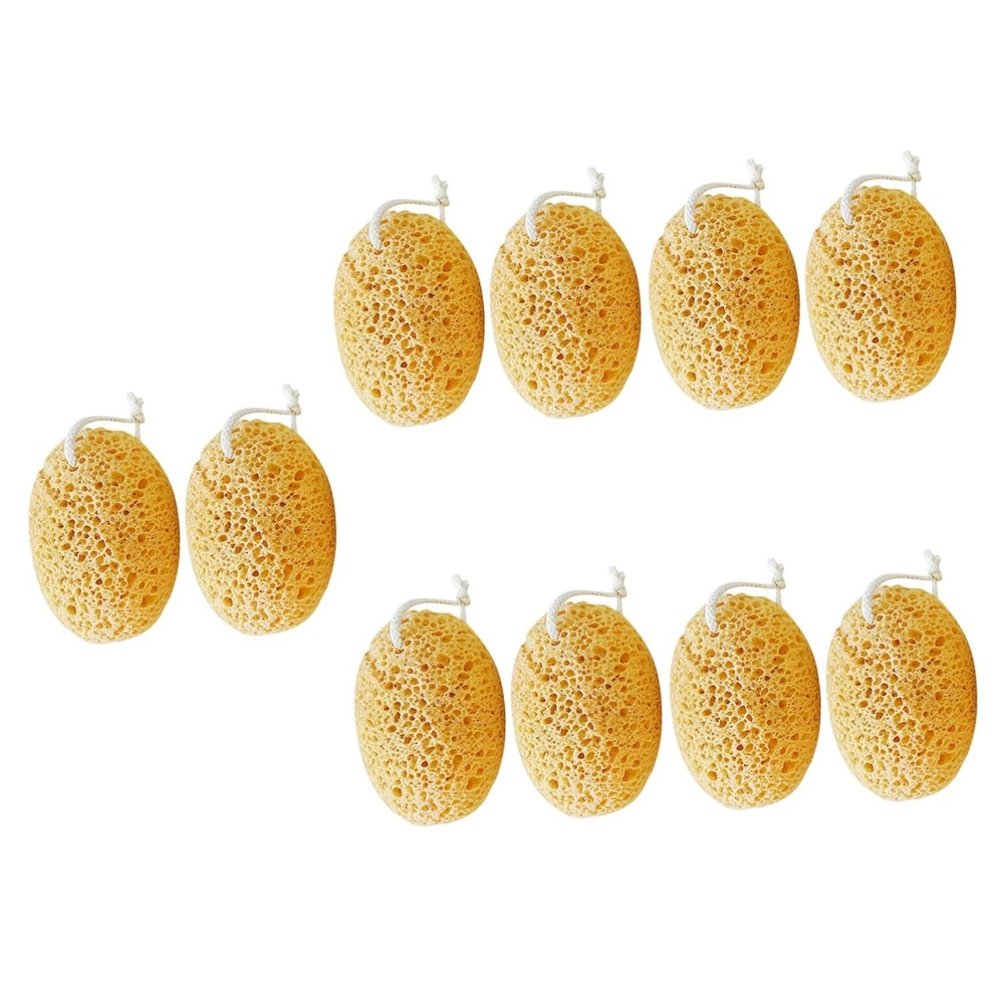 Angoily 10pcs Shower Sponges Super Soft Exfoliating Bath Sponge Bath Scrubber Body for Shower Gentle Massage Replacement for Old Broken