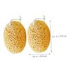 Angoily 10pcs Shower Sponges Super Soft Exfoliating Bath Sponge Bath Scrubber Body for Shower Gentle Massage Replacement for Old Broken view 4