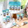 Dansib 24 Pcs Mini Sunscreen Bulk for Summer Wedding Party Spf 30 Water Resistant Sunscreen Lotion Bulk 1oz Travel Size for Thank You Gifts Wedding Party Supplies(White Cream,Beach) view 3