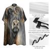 Bull Highland Cow Poster Professional Barber Cape,Polyester Hair Cutting Salon Cape,Water And Stain Resistant Apron,Cutting Hair Beard Hairdressing Cape Anti-Static Haircut,56.766.9 Inch (1 Pack) view 4