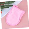 balacoo 8pcs Face Cleaning Gloves Makeup Removal Puff Makeup Remover Luxurious Powder view 2