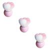 balacoo 3pcs Cute Makeup Brushes Blush Brush for Women Makeup Powder Applicator for Girls view 1