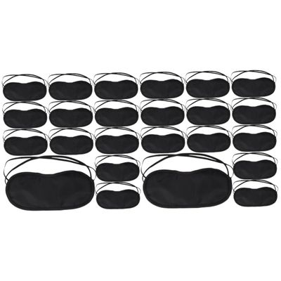 HEALLILY 48pcs Sleep Mask Blackout Eye Mask for Sleeping Eye Cover for Women Men Bulk