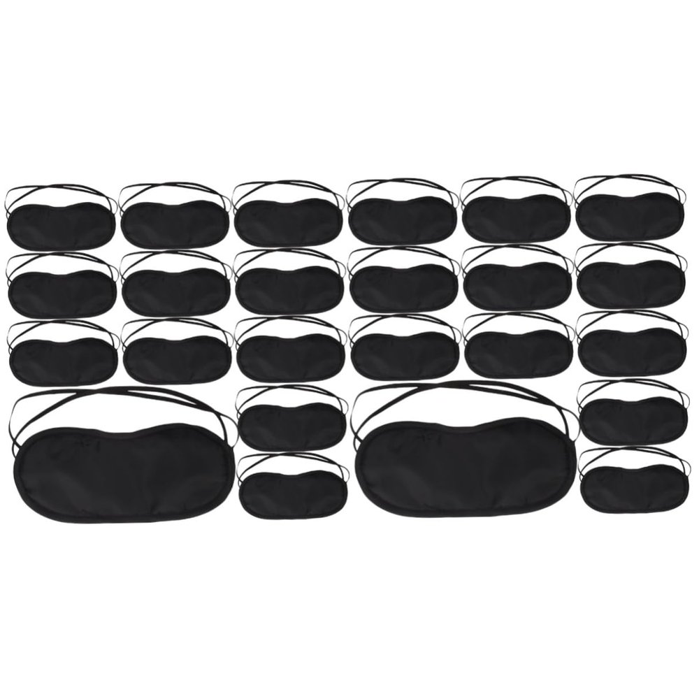 HEALLILY 48pcs Sleep Mask Blackout Eye Mask for Sleeping Eye Cover for Women Men Bulk