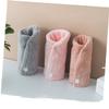 DOITOOL 3pcs Simple Absorbent Hair Drying Towel Cap Thick Coral Quick Drying Towel for Women Lightweight and Portable Dry Hair Wrap for Home and Travel Red view 2