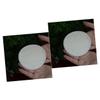 Angoily 2pcs Face Loofah Scrub Pad Exfoliating Brush Face Cleanser Makeup Remover Pads Gentle Skin Suitable for Dry Oily view 1