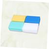 Angoily 4pcs Tactile Sensory Bath Sponge Gentle Body Scrubber for Boy Girl Soft and Safe for Skin Random Colors for Sensory Play and view 2