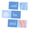 Angoily 3pcs Coral Fleece Drying Hair Towel Set for Women Quick Absorbent Shower Cap Towels Purple and Sky Blue for Hair Care and Spa Use view 2