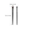 3 Sets Sets Makeup Brushes Angled Eyeliner Brushes Ultra Fine Slanted Eyebrow Brushes Precision Eyeliner Eyebrow Brush view 3