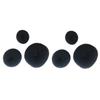 Angoily 6pcs Hair Donut Bun Maker Black Sponge Hair Styling Tools for Elegant Ballerina Buns for Dance and Daily Use view 1
