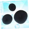 Angoily 6pcs Hair Donut Bun Maker Black Sponge Hair Styling Tools for Elegant Ballerina Buns for Dance and Daily Use view 4