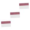 Angoily 30pcs Refillable Plastic Lip Gloss Tube High-grade Transparent Lip Tube Red Lid for Travel and Storage Lightweight Leak Packaging for Lipsticks and Glaze view 1