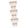 Angoily 30pcs Makeup Powder Puff Dual-sided Velour Pads for Loose Body Synthetic Sponge for Foundation Blush Washable Face Applicator for Daily Use view 1