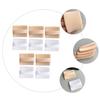 Angoily 30pcs Makeup Powder Puff Dual-sided Velour Pads for Loose Body Synthetic Sponge for Foundation Blush Washable Face Applicator for Daily Use view 3