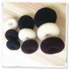Angoily 9pcs Black Donut Hair Bun Maker Set Easy Use Sponge Styling Tools for Neat Ballerina Buns for Dance and view 2