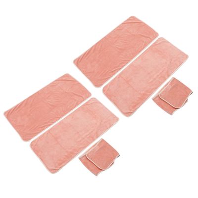 Angoily 2sets Hair Wraps Kit Spa Towels for Women Comfortable Fit for Tanning Makeup Salon and Facial Care Includes Chest Towel