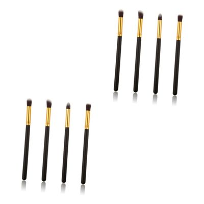 Angoily 8pcs Luxury Eyeshadow Brush Set Makeup Brush Kit for Beauty Enthusiasts