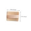 Angoily 20pcs Dual-sided Makeup Puff for Loose Powder Body Synthetic Sponge Applicators with Strap for Even Application Washable Reusable for Foundation Face Makeup view 2