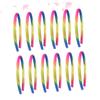 Angoily 24pcs Girls Hair Headbands Boys and Girls Hair Clasps Rainbow Hoop Soft and Comfortable Bands for Boy view 3