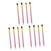 Angoily 12pcs Elf Makeup Brush Set Eye Shadow Blending Pencil Brush Kit for Travel view 3