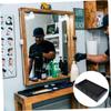 Housoutil Convenient Hair Clipper Storage Rack Non- Mat for Barbershop Multi-Purpose Hair Cutter Holder for Salon Tools and Space-Saving Design Black view 2