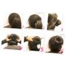 Angoily 9pcs Coffee Hair Donut Bun Maker Hair Styling Tools for Neat Ballerina Updos No Damage for Boys and Girls Adults for Dance and view 2