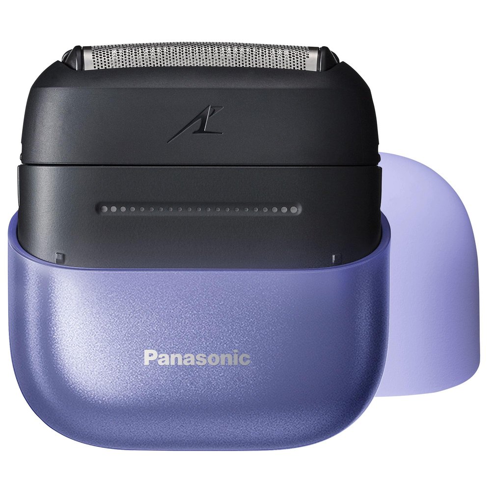 Panasonic Swipe Right Travel Shaver for Women, Portable Electric Razor with USB-C Charging, 3-Blade Cutting System for Dry or Wet Use - ES-CM3A-V