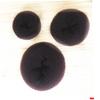 Angoily 6pcs Coffee Hair Donut Bun Maker Hair Styling Tool for Elegant Buns Easy to Use for Ballet Dance for Boys and Girls Adults view 3
