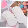 Angoily 24pcs Round Cotton Puff Makeup Blender for Latex Face Sponge for Women Girls Foundation Application White Edged Design view 4