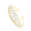 1pc Bride Tiara Headband Birthday Tiaras for Women Crown for Girls 18th Birthday Party Supplies Womens for Birthday Alloy With Comb Banquet European and American view 1