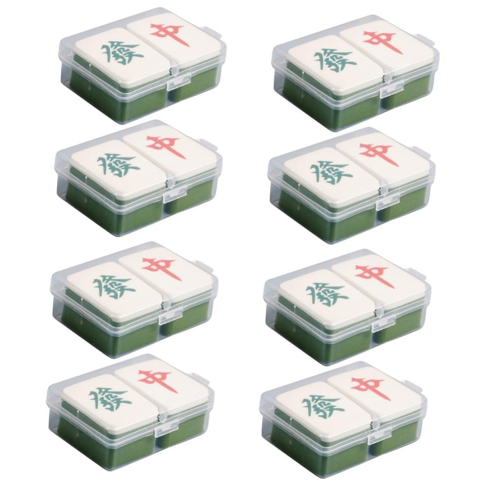 balacoo 16pcs Mahjong Makeup Powder Puff Dual-use Beauty Blending Sponge for Foundation Loose Powder and Concealer Soft Hydrophilic Material for Application