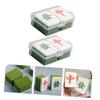 balacoo 16pcs Mahjong Makeup Powder Puff Dual-use Beauty Blending Sponge for Foundation Loose Powder and Concealer Soft Hydrophilic Material for Application view 2