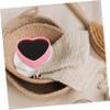 balacoo 2pcs Heart Shaped Brush Cleaner Makeup Sponge Holder Case Dry Wet Dual Use Quick Clean Travel-sized Cosmetics Case view 3