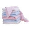 Abaodam 6pcs Facecloths Pure Cotton Gauze Towels for Boy Girl Soft Absorbent for Feeding and Colors view 1