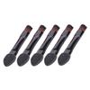 Balacoo 100 Pcs Eye Shadow Sponge Applicators Eyeshadow Sponge Brush Sponge Tip Applicators for Womens Suits Beauty Kit Makeup Eyeshadow Double Ended Makeup Brush Miss Oblique Head Mix, 50pcs, Black view 3