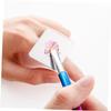 Ipetboom 1pc Stainless Steel Makeup Palette Nail Art Spatula for DIY Manicure Easy Clean Mixing Tool for Women Girls for Makeup Nail Art Application view 3
